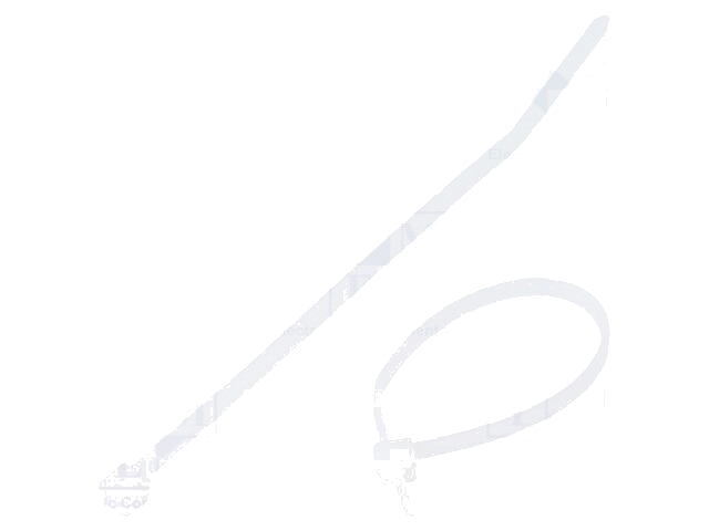 Kabelbinder; L: 99mm; W: 2,5mm; polyamide; 80N; natuurlijk; -60÷85°C Kabelbinder; L: 99mm; W: 2,5mm; polyamide; 80N; natuurlijk; -60÷85°C